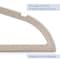 Elama Home 20 Piece Biodegradable Coat Hangers in Wheat ELH-6011-NATURAL - alternate 8