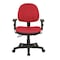 Office Star Products Ergonomic Fabric Sculptured Ergonomic Managers Chair, Lipstick 8180-R100 - alternate 5