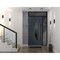 Vdomdoors Steel Door Deux 6501 Anthracite Sidelight and Transom Window Stainless Inserts Single Modern Painte DEUX6501EXD-BLK-W36+16 x H80+16-Left-hand Inswing - alternate 5