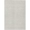 Homeroots 9' X 12' Taupe And Silver Geometric Washable Indoor Outdoor Area Rug 594519 - alternate 9