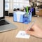 Acrimet Desktop Organizer Pencil, Pen, Paper, Clip, Caddy Holder (Plastic) (Paper Included) (C.Blue Color) 954.2 - alternate 6