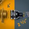 Powertec 4 in. to 2-1/2 in. Reducer and 4 in. Dust Control Flex Cuff with Hose Clamps, 2PK 70322-P2 - alternate 4