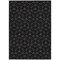 Homeroots 9' X 12' Black And Ivory Geometric Washable Indoor Outdoor Area Rug 596720 - alternate 7