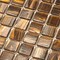 Apollo Tile Celestial 12 in. x 12 in. Glossy Brown and Gold Glass Mosaic Wall and Floor Tile 20 sqft/case, 10PK APLST88BR604A - alternate 7
