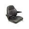 Uni Pro 441 Seat Top Assembly, With Armrests, Black Vinyl 8390 - alternate 7
