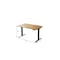 Homeroots 60" Adjustable Brown and Black Standing Desk 397743 - alternate 6