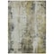 Homeroots 5' X 8' Pewter And Ivory Abstract Washable Indoor Outdoor Area Rug 616185 - alternate 6