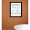 Homeroots Kids Bathroom Black Framed Print Bathroom Wall Art 530097 - alternate 2
