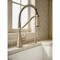 Moen Nolia 1-Handle Pull-Down Widespread Kitchen Faucet Bronzed Gold 87886BZG - alternate 4