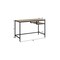 Homeroots 48" Taupe and Black Computer Desk 333491 - alternate 2