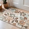 World Rug Gallery Garden Floral Area Rug 2 ft x 3 ft Beige WR147BEIGE2X3 - alternate 1
