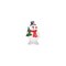 Gemmy Frosty the Snowman Lighted Blow Mold Christmas Decor, 24 In. 882068 - alternate 2