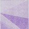 Homeroots 3' X 5' Lavender And Purple Geometric Washable Indoor Outdoor Area Rug 582476 - alternate 9