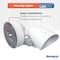 Bulbrite Motion Sensor / Dusk-To-Dawn Wired Outdoor 2-Head LED Security Flood Light, White 773702 - alternate 7