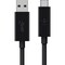 Belkin Usb 3.1 - Type C-Usb A ( 10Gbps 3 Amp ) 1M - Black - Usb-If Certified F2CU029BT1MBLK - alternate 1