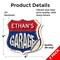 Signmission Ethan's Garage, 4 inch X 4 inch, Vinyl Decal, 2PK SHI-D-2PACK-4-383-ETHAN - alternate 6