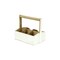 Homeroots 10" White Solid Wood Box 488028 - alternate 6