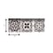 Homeroots 7" X 7" Light Brown And White Mosaic Peel And Stick Removable Tiles 390791 - alternate 3