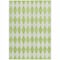 Homeroots 10' X 14' Lime Green And Ivory Geometric Washable Indoor Outdoor Area Rug 577066 - alternate 8