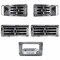 Ilc KENWORTH T800 YEAR 202 DASH KIT SIDE B BREAKDOWN HEATER VENT COVERS INSERTS T800 YR202 DASH KIT SIDE B BREAKDOWN HTR VENT CVRS - alternate 1