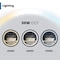 Fab Glass And Mirror Round LED Bathroom Mirror with Lights, Front Lit Makeup Mirror, Anti-Fog, 3 Colors and Dimmable HC36RD-FB - alternate 8