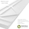 Ekena Millwork True Fit PVC Bungalow Fixed Mount Shutters, Sojourn Blue, 12W x 80H, PR TFP001BG12X080HB - alternate 12