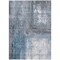 Homeroots 3' X 5' Blue Gray And Ivory Abstract Washable Indoor Outdoor Area Rug 603611 - alternate 7