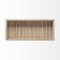 Homeroots 28in Natural Wood Indoor Outdoor Tray With Handles 376056 - alternate 5
