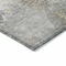 Homeroots 8' Gray Round Abstract Washable Indoor Outdoor Area Rug 607802 - alternate 8