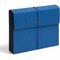 Smead Expanding Wallet, 514 Expansion, Flap and Cord Closure, Navy, 10 per Box 71122 SMD71122 - alternate 1