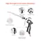 Vevor Car Cleaning Gun 6-9.2 Bar High-Pressure Air Blow Gun 2 Nozzles Blasts Dirt Dust HCL-15A - alternate 4