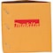 Makita INOX Flex Grinding Wheel, 36 Grit, Type 27, 4-1/2inDia x 5/32in x 7/8in Cntr HoleDia-25/Pk A-97411-25 - alternate 8
