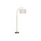 Monarch Specialties Lighting, 65''h, Floor Lamp, Brass Metal, Ivory / Cream Shade, Contemporary I 9750 - alternate 2