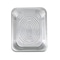 Glad Disposable Steam Pan, Aluminum, Silver, 12-1/2 in L, 10-1/4 in W, 2-1/2 in H, Dishwasher Safe: No BBP19935 - alternate 5