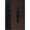 Vdomdoors Front Exterior Prehung Steel Door Ronex1277 Brown Sidelight Exterior Window Sidelite Entry Metal RONEX1277EXD-BRW-W36+14xH80-RH-I - alternate 1
