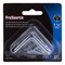 Prosource Corner Brace, 1-1/2 in L, 1-1/2 in W, 1-1/2 in H, Steel, Zinc-Plated, 2 mm Thick Material BH-604PS - alternate 3