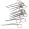 A2Z Scilab 10-Pcs Set, Iris Lab Scissors, 4.5 inch, Curved A2Z-ZR1090 - alternate 1