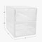 Martha Stewart Brody Set of 2 Plastic Stackable Office Desktop Organizer Boxes, Single Drawer & 2 Drawers, 6x7.5in BE-PB3315-2-CLR-MS - alternate 8