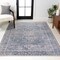 Jonathan Y Shaii Global Medallion Low-Pile Machine-Washable Blue/Light Gray 8 ft. x 10 ft. Area Rug WSH319A-8 - alternate 6