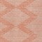 Homeroots 3' X 5' Salmon And Ivory Geometric Washable Indoor Outdoor Area Rug 598616 - alternate 7