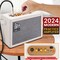 Pyle Heavy Metal EG Fire Electric Guitar Axe w/ Amplifier Kit, Full Size Instrument w/ Practice Amp & PMGTRKT101WT - alternate 5
