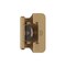 Amerock 1/4in 6mm Overlay Double Demountable Champagne Bronze Cabinet Hinge, 1 Pair BPR8701CZ - alternate 1