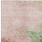 Homeroots 9' X 12' Pink And Green Abstract Washable Indoor Outdoor Area Rug 604819 - alternate 5