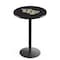 Holland Bar Stool Co 36" Blk Wrinkle Central Florida Pub Table, 36" dia. Top L214B3636CenFla - alternate 1