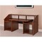 Homeroots 71" Brown Music Desk 491540 - alternate 4