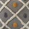 Homeroots Set of Two Black and Yellow Striped Cotton Throw Pillows With Fringe, 2PK 554603 - alternate 6