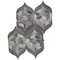 Daltile Pebble Oasis Natural Stone Petal Pebble Mosaic 15in x 11in in Tumbled Coastal, 11PK PB30PETLPBLMSTM - alternate 1