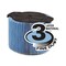 Ridgid 3-Layer Fine Dust Pleated Paper Filter for 3 to 4.5 Gal. Wet/Dry Shop Vacuums Blue VF3500 - alternate 1
