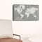 Homeroots 24" Minimalist World Map Canvas Wall Art 399045 - alternate 3