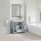 James Martin Vanities Breckenridge 36" Single Vanity, Serenity Blue, w/ 3 CM Siberian Silestone Top 330-V36-SRB-3SFR - alternate 7